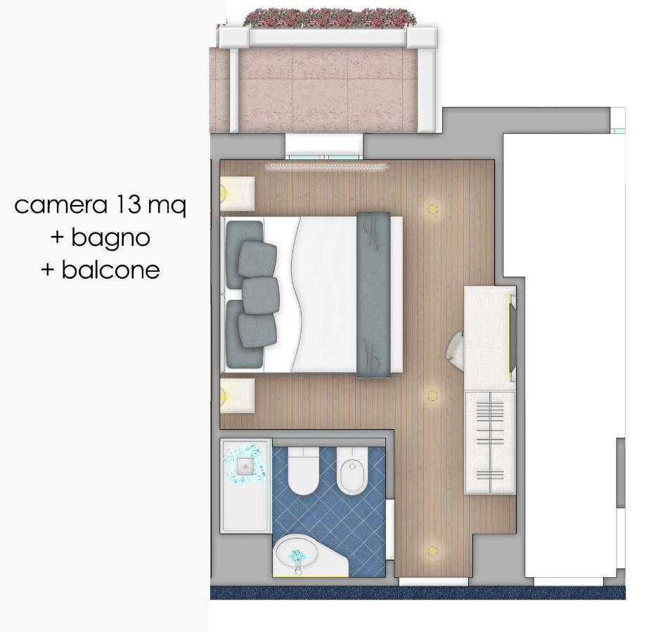 Novecento Suite Hotel Riccione Buitenkant foto