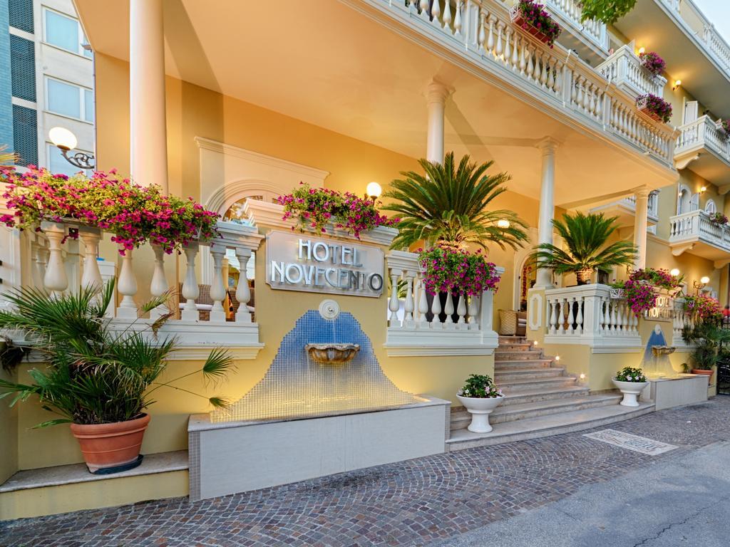 Novecento Suite Hotel Riccione Buitenkant foto
