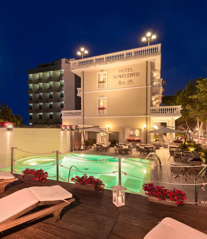 Novecento Suite Hotel Riccione Buitenkant foto