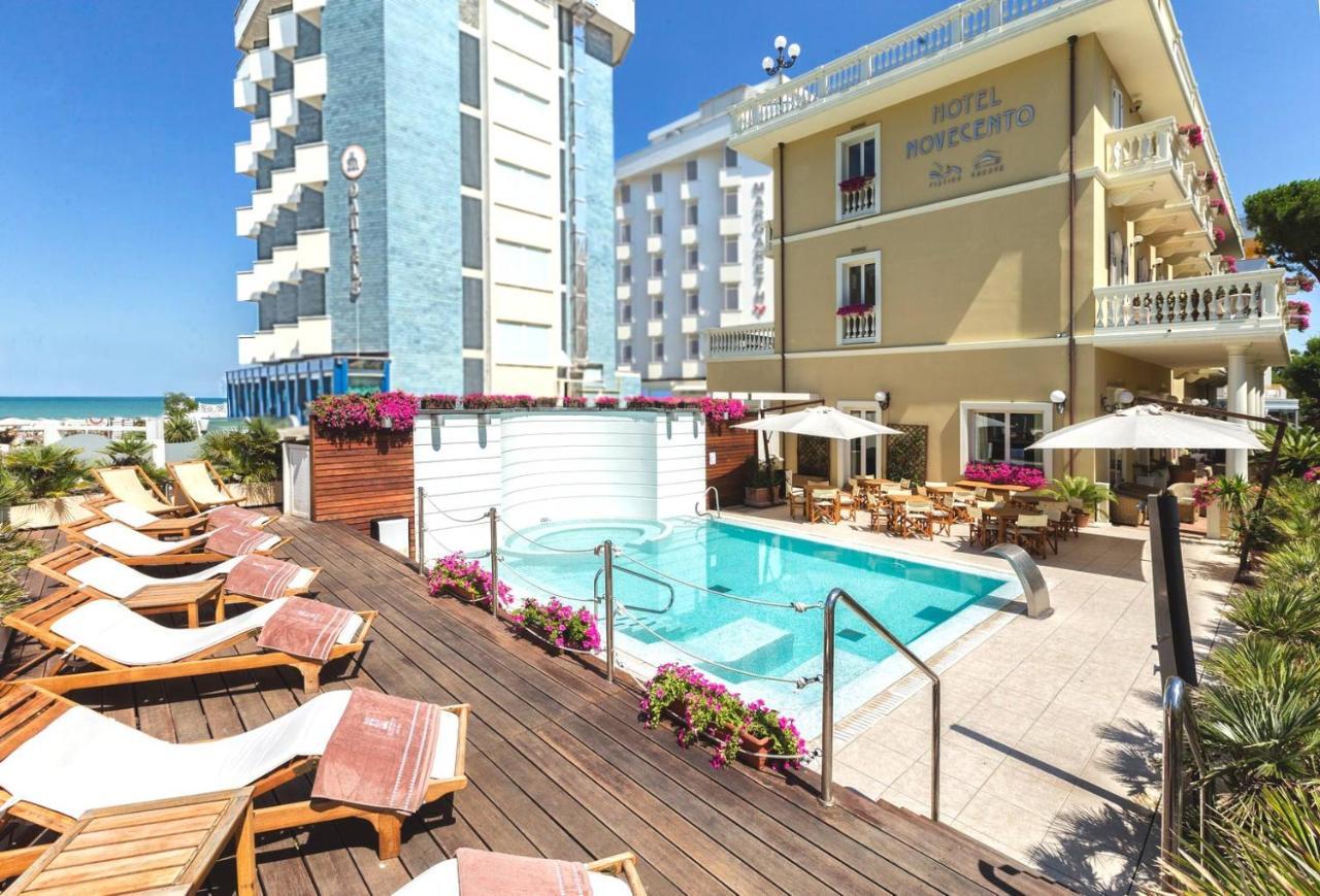 Novecento Suite Hotel Riccione Buitenkant foto