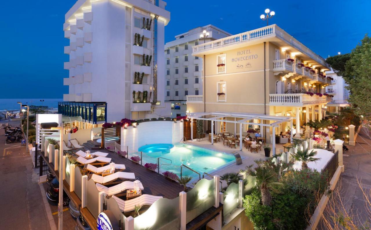 Novecento Suite Hotel Riccione Buitenkant foto
