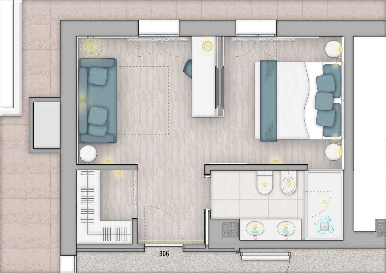 Novecento Suite Hotel Riccione Buitenkant foto