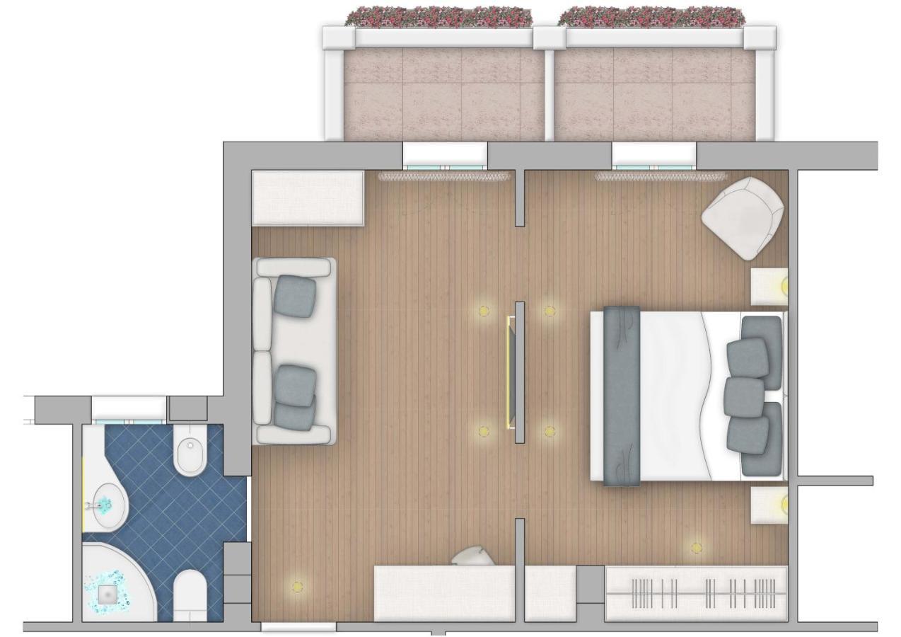 Novecento Suite Hotel Riccione Buitenkant foto